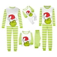 2024 Christmas Grinch Print Family Matching, Grinch Printing Pajamas