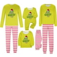2024 Christmas Grinch Print Family Matching, Grinch Printing Pajamas