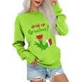 2024 Christmas Grinch Print Sweatshirt, Fashion Sweatshirt Costume