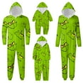 2024 Christmas Grinch Printing Family Matching, LongSleeved Jumpsuit