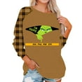 2024 Christmas Grinch Printing Sweatshirt, Fashion Fancy Dress Long
