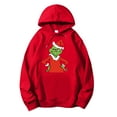 2024 Christmas Grinchprinted Hoodies, Christmas Fancy Dress Hoodie for