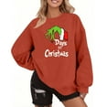 2024 Christmas Hoody for Gr1nch Printing，Festive Women's Christmas