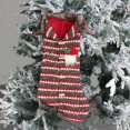 2024 Christmas Ornaments Lattice Christmas Stocking Toys Candy Bag