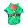 thumbnail image 1 of 2024 Christmas Pet Cartoon Printed Pet Clothes for Small Dogs Tutu Pullover T Shirt Cute Pet Clothes for Large Dogs Spring Autumn Cartoon Printing Dogs Shirts Soft Pet Christmas Puppy Apparel Outfit, 1 of 3