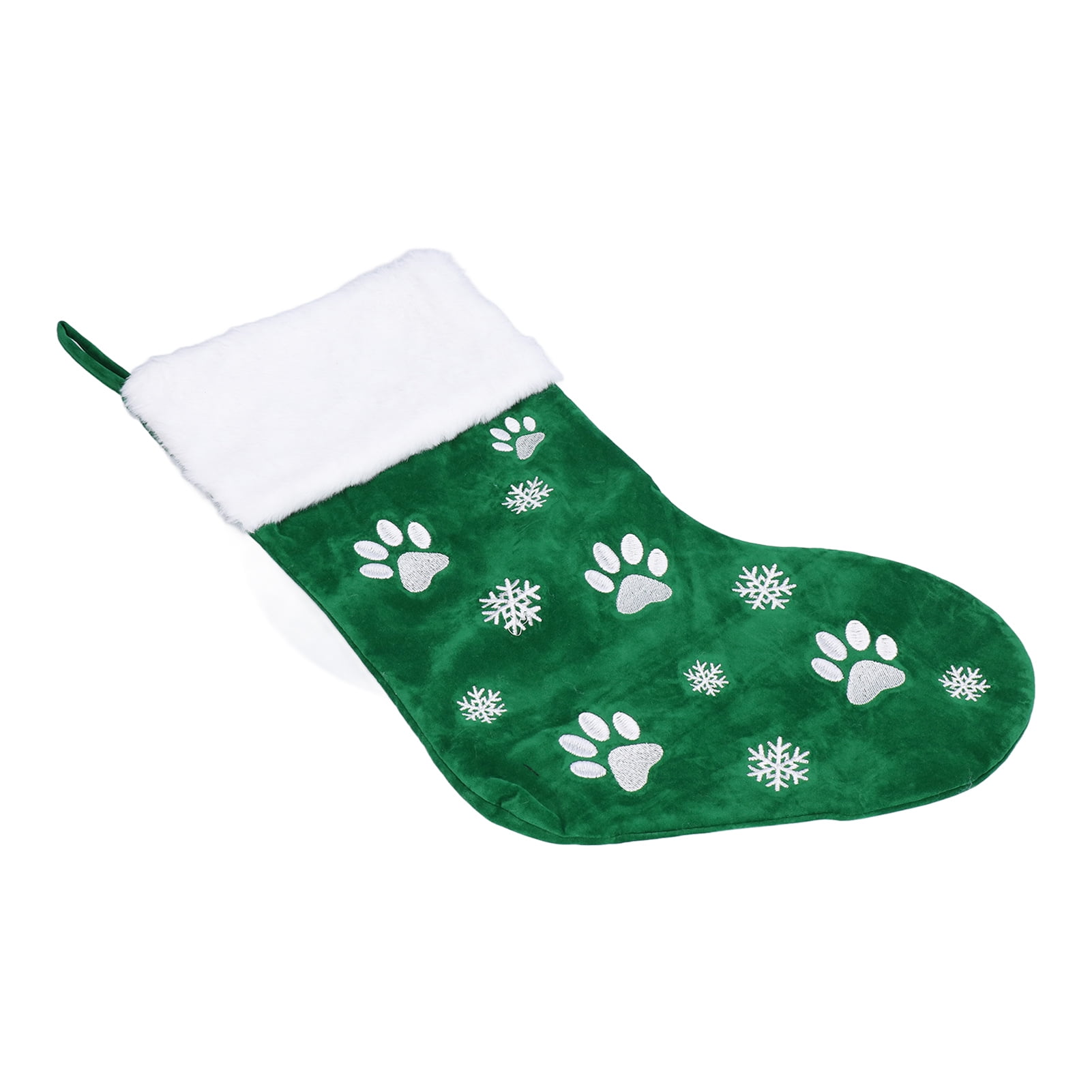 2024 Christmas Stocking Gift Bag Xmas Tree Hanging Pendant Craft for