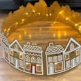 2024 Christmas Tree Collar, Gingerbread Christmas Tree Skirt, LED