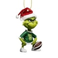 2024 Christmas Tree Decorations Acrylic Cute Gr1nch Funny Green Doll