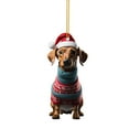 2024 Clearance 2D Acrylic Cartoon Christmas Doggy Christmas Tree