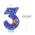 2024 Clearance Birthday Candle Pumpkin Head Digital Candle Cake