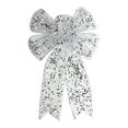2024 Clearance Christmas Decoration Bow Knot Imitation Hemps Christmas