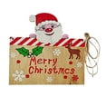 thumbnail image 1 of 2024 Clearance! Christmas Decoration Wooden Printing Pendant Window Listing Christmas Tree Decoration, 1 of 1