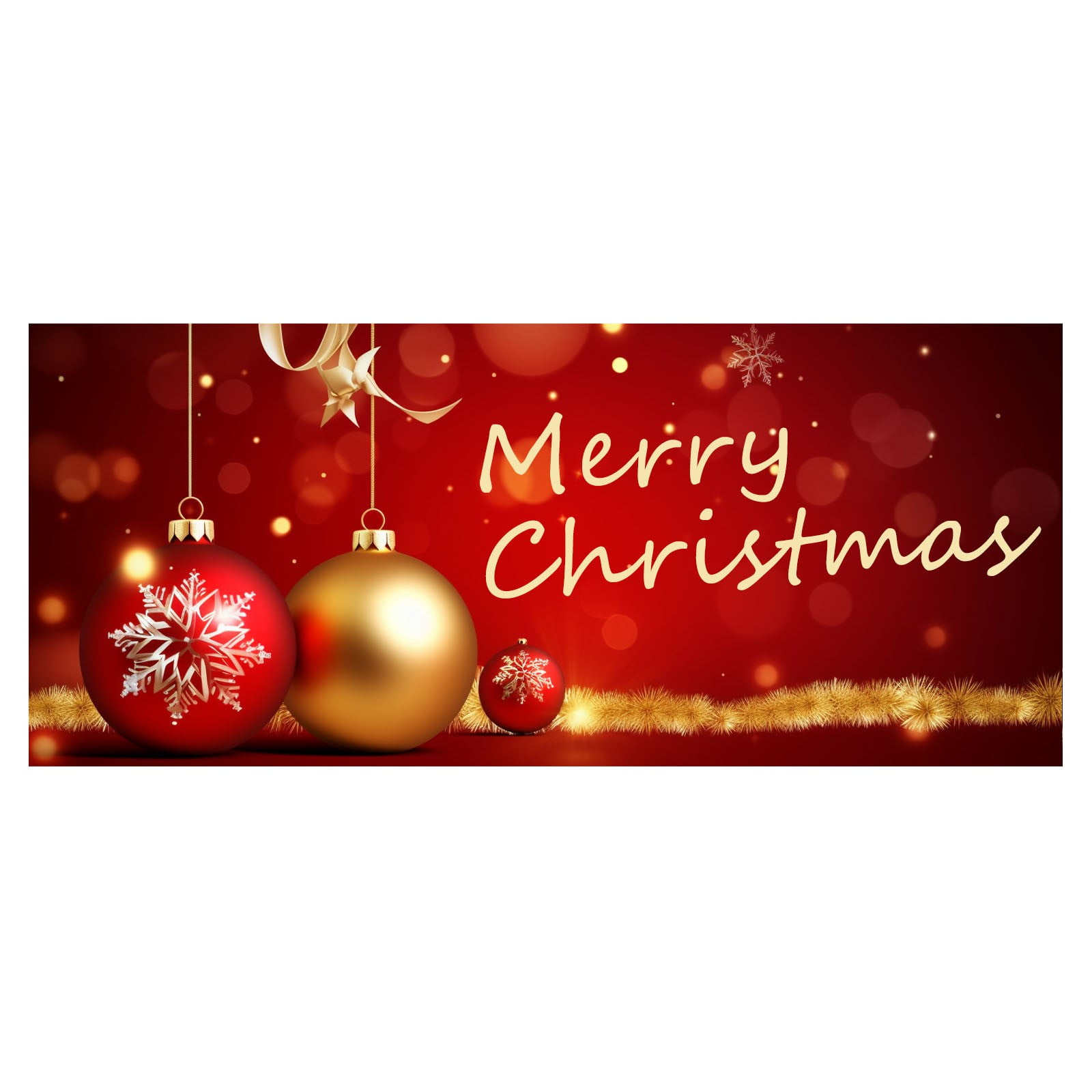 2024 Clearance Christmas Red Garage Door Decorations Christmas Garage