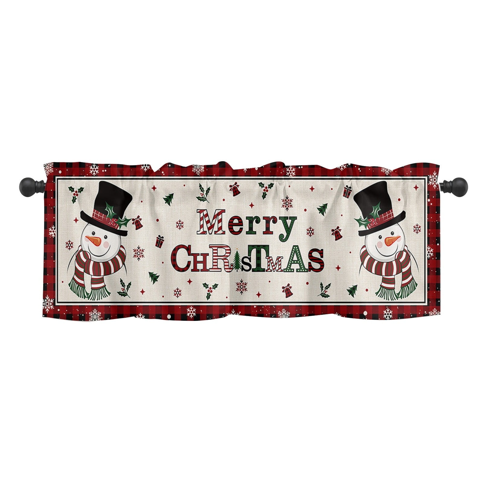 2024 Clearance Red Christmas Tree Snowman Snowflake Christmas