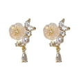 2024 Clearance Sale Diamond Stud Earrings Women's Simple Earrings