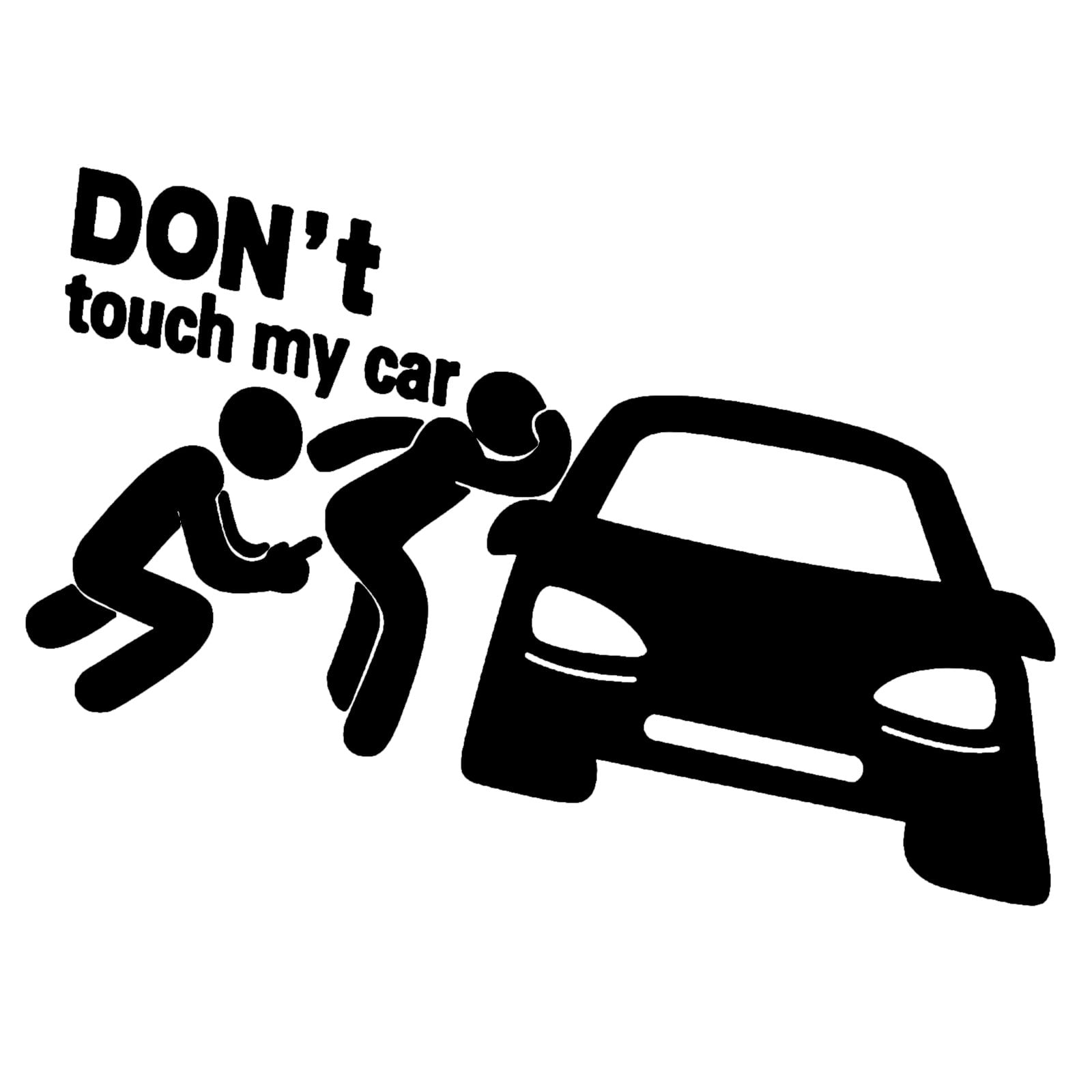 2024 Clearance Under 10 Funny Text Don't My Car Car Stickers Don't My