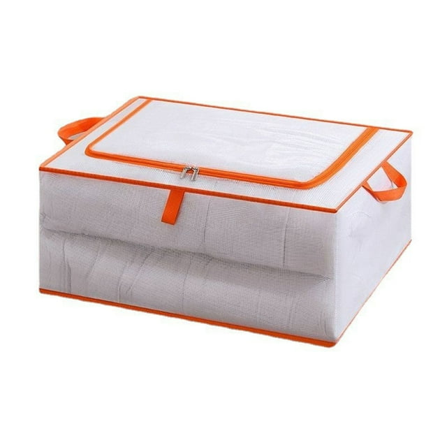 2024 Clothes Storage Bag Large Capacity Transparent Waterproof Zipper