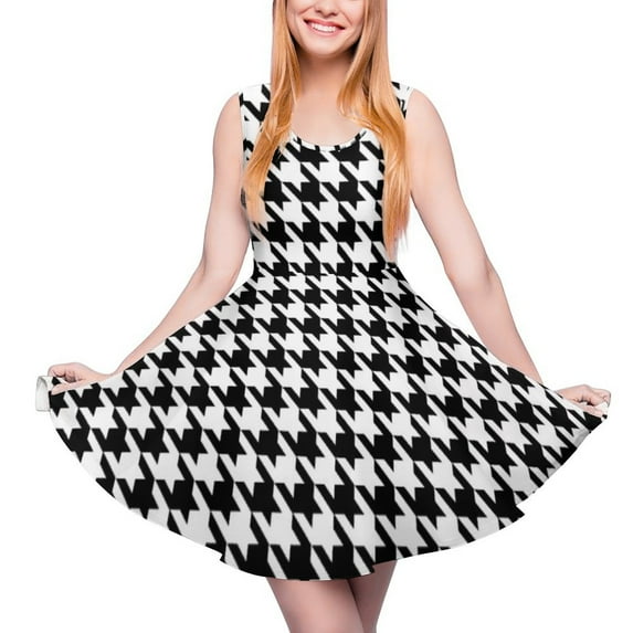 2024 Vestido Graphic Women Dress Skate Oversized Casual Waist High Dresses Kawaii Floral Ditsy Dress Plaid Vintage