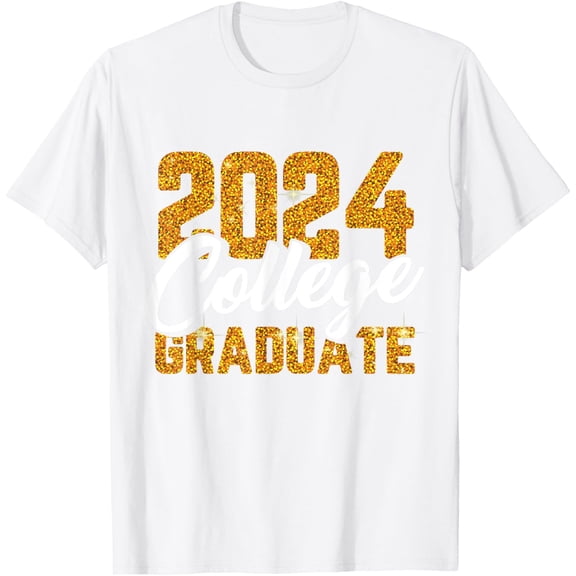 2024 College Graduate Graduation Senior Grad Men Women T-Shirt