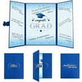thumbnail image 1 of 2024 College High School Graduation Signed Memorial Book - Graduation Party Games Ideas Activities Supplies - Grad Celebration - for Graduate Decorations Favor,Blue, 1 of 5