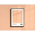 thumbnail image 1 of 2024 Color Of The Year Peach Fuzz, Peach Fuzz Color Swatch Wall Art, Color Block Poster, Peach Fuzz Poster538, Unframed Poster Size 8x12, 1 of 4