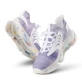 thumbnail image 1 of 2024 Colorful Marble Pattern Women Or Men Lace Up Flat Sneakers Female Mesh Walking Footwear, 1 of 8