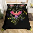 thumbnail image 1 of 2024 Colorful Phoenix Duvet Cover Set Cartoon Birds Bedding Set Full King Size Microfiber Flame Wings Comforter Cover For Boys, 1 of 6