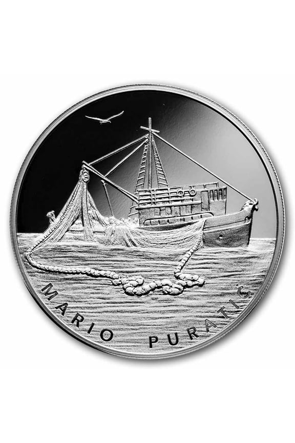 2024 Croatia 1 oz Silver Puretics Power Block BU (w/ Box & COA)