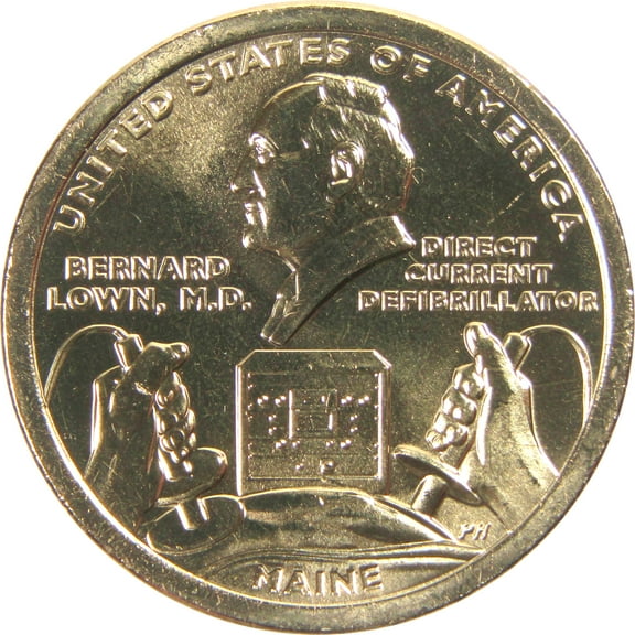 2024 D Direct Current Defibrillator Innovation Dollar Uncirculated $1