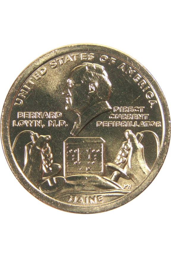2024 D Direct Current Defibrillator Innovation Dollar Uncirculated $1