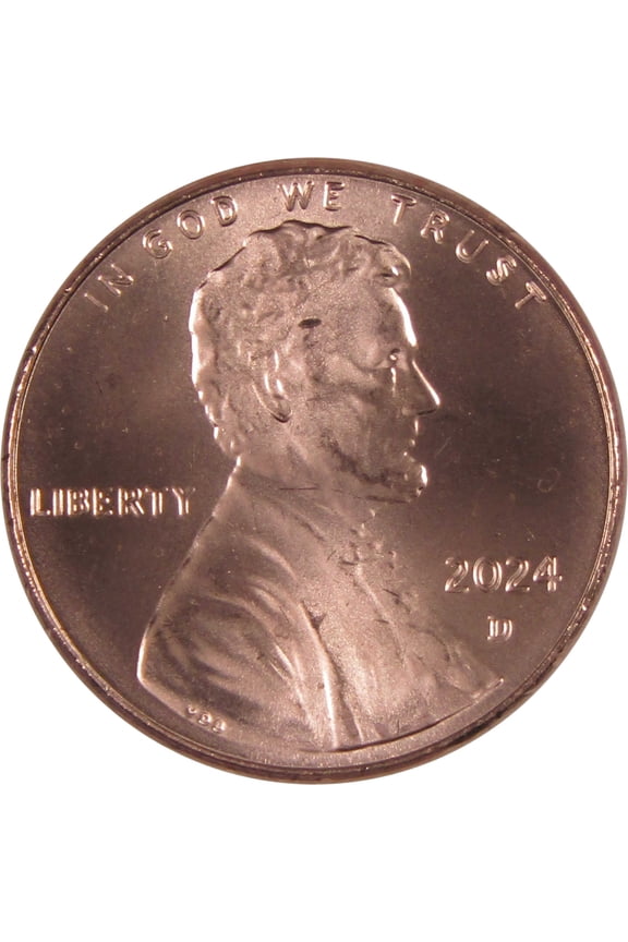 2024 D Lincoln Shield Cent Uncirculated Penny 1c Coin