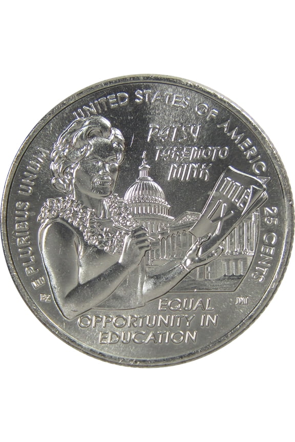 2024 D Patsy Takemoto Mink American Women Quarter Uncirculated Clad
