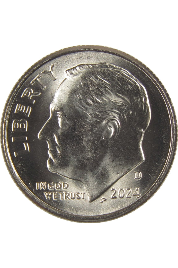 2024 D Roosevelt Dime Uncirculated Clad 10c Coin