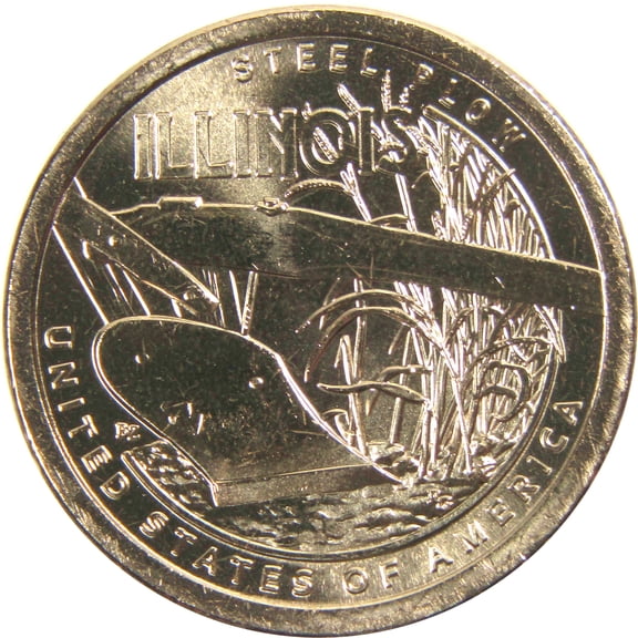 2024 D Steel Plow American Innovation Dollar Uncirculated $1 Coin