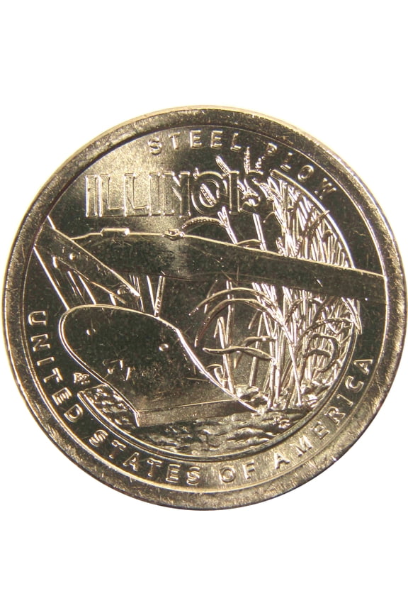 2024 D Steel Plow American Innovation Dollar Uncirculated $1 Coin