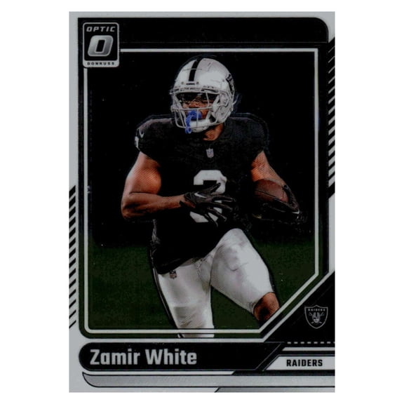 2024 DONRUSS OPTIC #101 ZAMIR WHITE LAS VEGAS RAIDERS