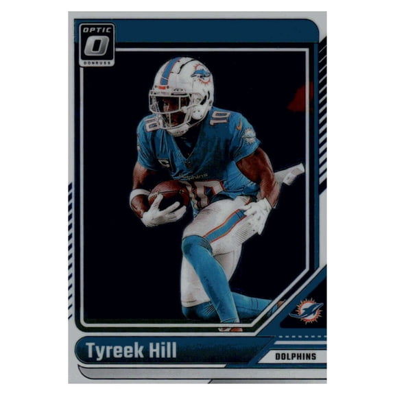 2024 DONRUSS OPTIC #123 TYREEK HILL MIAMI DOLPHINS