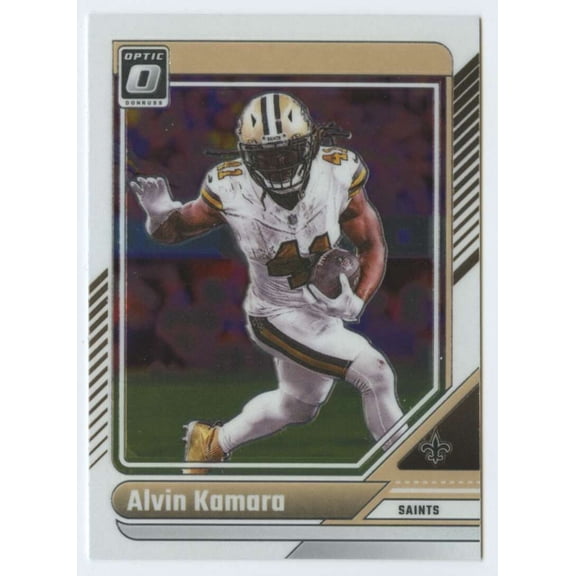 2024 DONRUSS OPTIC #140 ALVIN KAMARA NEW ORLEANS SAINTS