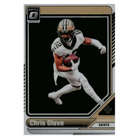 2024 DONRUSS OPTIC #141 CHRIS OLAVE NEW ORLEANS SAINTS