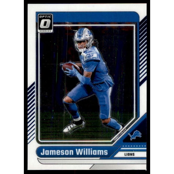 2024 DONRUSS OPTIC #67 JAMESON WILLIAMS DETROIT LIONS