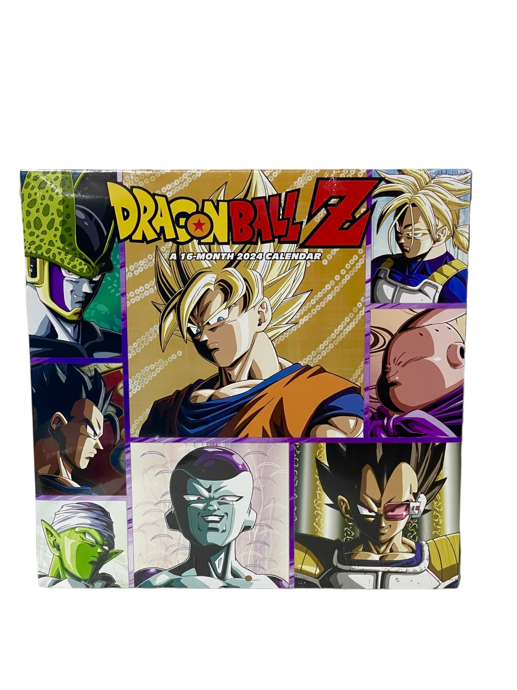 2024 DRAGONBALL Z 12"x 24" 16 Month Wall Calendar