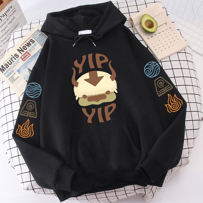 2024 DREAMFIRE Avatar The Last Airbender Hoodie Men Women Appa YIP