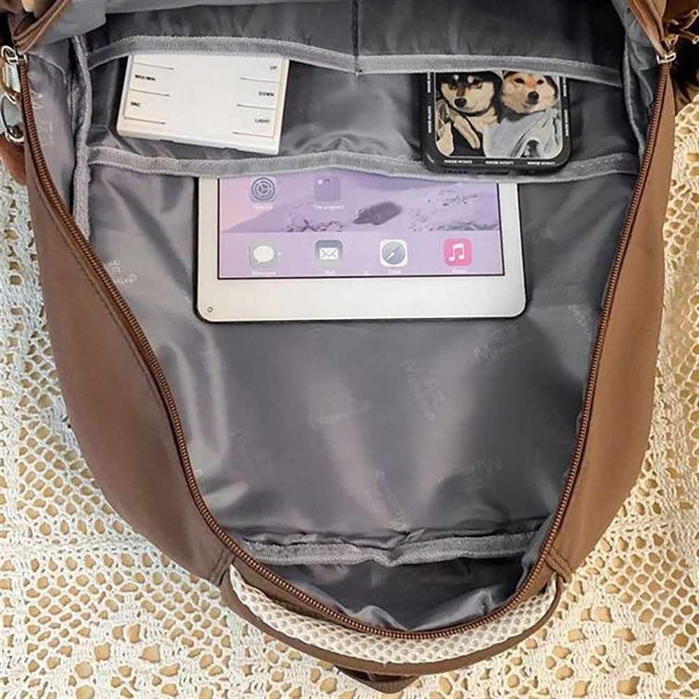 2024 DREAMFIRE Cute Capybara Schoolbag Adjustable Strap Waterproof