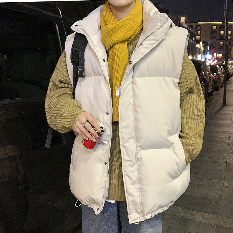 2024 DREAMFIRE Down Cotton Vest Men‘s Winter Warm ins Trendy Brand