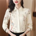 2024 DREAMFIRE Fashion luxury ladies shirt France style woman printing