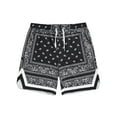 2024 DREAMFIRE Indian Styl Totem Print Summer Men‘s Shorts Quick Dry