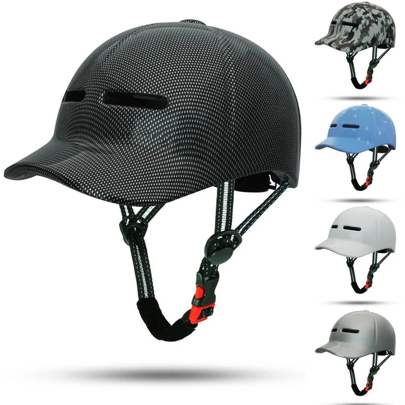2024 DREAMFIRE New Bike Helmet Adult Baseball Cap Electric Bicycle Helmets Bike Classic Scooter Universal Men Women‘s Moto Helmet Supplies