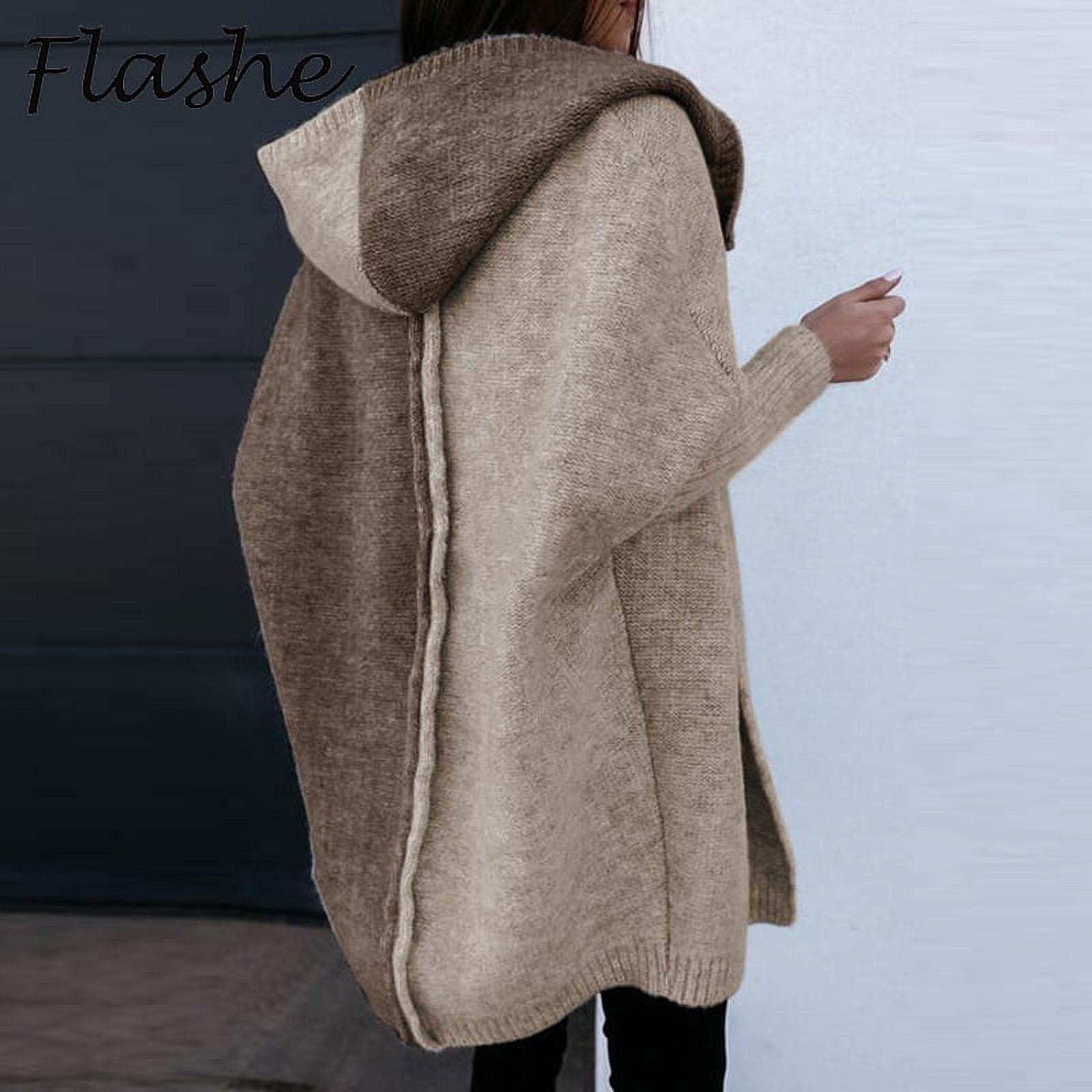 2024 DREAMFIRE Oversized Cardigan Women Fashion Hoodies Coat Long