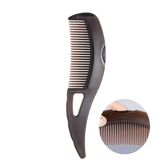 2024 Dandruff Comb, Hollow Tooth Hairbrush for Scalp Massage/Refreshing and Dandruff/Dirt Removal, Reduce Scalp Itching/Oil, Scalp Care Comb with Skin Scraping Handle for Women Men (PP bag package)