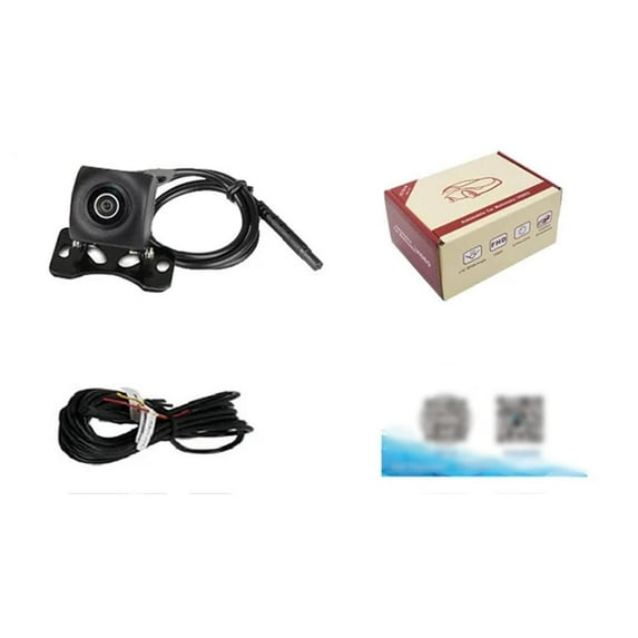 2024 Dash Cam Front Rear,1080P HD Dash Camera for Cars,IP67 Waterproof Night Vision Without Light AI Intelligent Wireless Reversing Image Q3N9